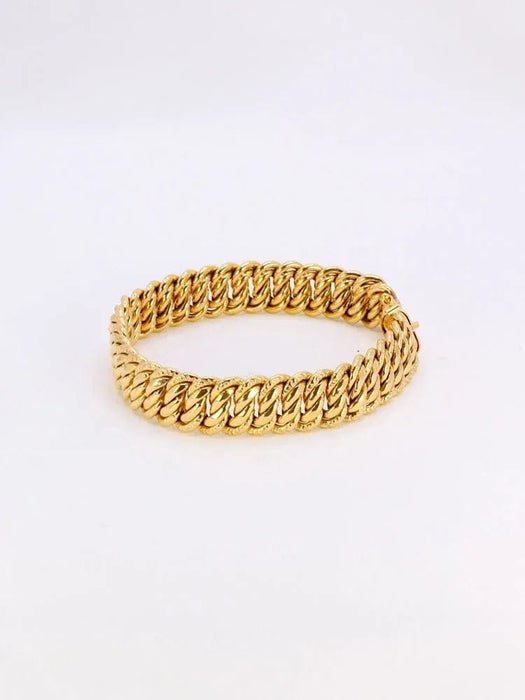 Bracelet Bracelet maille américaine or jaune 58 Facettes 1074.4