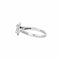 Bague 50 Bague or blanc et diamants 58 Facettes BO/230043/