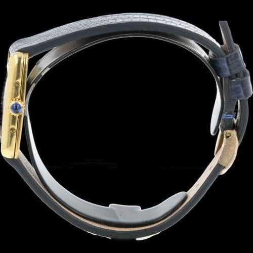 Montre Cartier Montre Tank Vermeil Must De Cartier Vermeil 58 Facettes MT43328