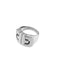 Bague 56.5 BULGARI - Bague Parentesi Or Blanc 58 Facettes