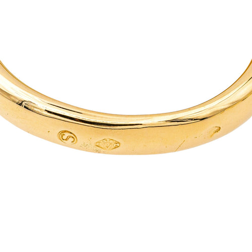 Bague 56 Hermès Bague  Or jaune Saphir 58 Facettes 4250493CN