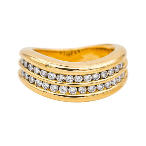Bague Or jaune Diamant
