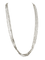 Collier Sautoir à Mailles Figaro, Argent 58 Facettes 598556