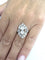 Bague Liberty en platine avec diamants