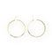 Boucles d'oreilles Grandes créoles or jaune 58 Facettes 149054862