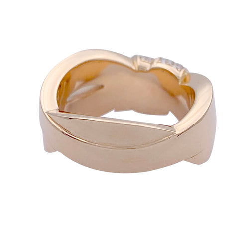 Bague 49 Bague Chaumet, "Liens Séduction", or rose et diamants. 58 Facettes 32253