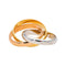 Bague 52 Cartier Bague Trinity Or rose, Or jaune, Or blanc 58 Facettes 4952741RV
