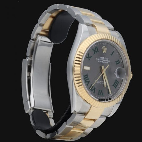 Montre Rolex Montre Datejust 41 Or Jaune Et Acier 58 Facettes MT42301