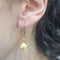 Boucles d'oreilles Boucles d'oreilles en or avec perles, diamants et or jaune 58 Facettes T103