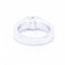 Bague 53 Bague en or blanc avec diamants 58 Facettes N102929EJ