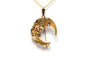 Pendentif Pendentif - Broche Art Nouveau or jaune, perles et rubis 58 Facettes B359