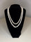 Collier Collier Choker double rang perles de culture fermoir argent 42 Cm 58 Facettes