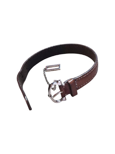 Bracelet CARTIER - Bracelet en cuir Cartier Vintage C 58 Facettes 6212099