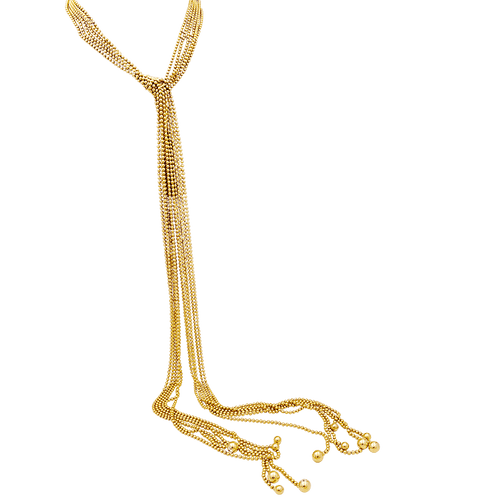 Collier Collier Cartier, "Draperie", or jaune, diamants. 58 Facettes 34704