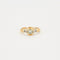 Bague 53 Solitaire or jaune et diamants 58 Facettes