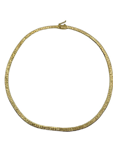 Collier Tour de cou vintage en or jaune 58 Facettes