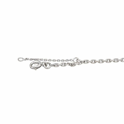 Collier Collier Or blanc Diamant 58 Facettes 4061325CN