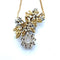 Collier Collier Opale Arlequin Saphirs Diamants 58 Facettes