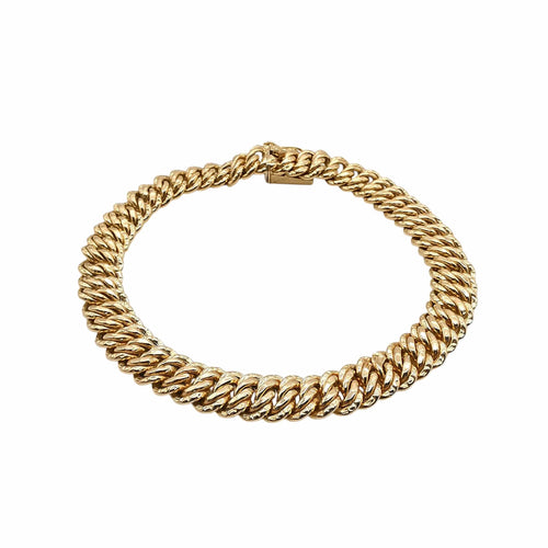 Bracelet Bracelet Maille américaine or jaune 58 Facettes