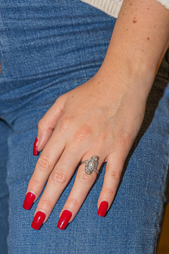 Bague 50 Bague Or jaune, Or blanc Perle, Diamant 58 Facettes 2845395CN