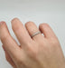 Ring 52 Alliance 18 carat white gold 58 Facettes