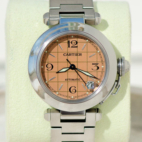 Montre CARTIER - Montre Pasha Réf. 2324 – Acier, Calibre 049 58 Facettes 3092