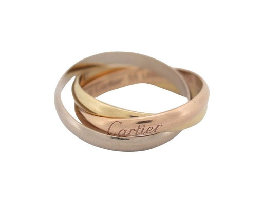 Ring 53 CARTIER trinity pm ring 3 gold 58 Facettes 258778