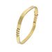 Bracelet Rigid gold bracelet 58 Facettes 33611