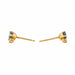 Boucles d'oreilles Boucles d'oreilles Or jaune Saphir 58 Facettes 3241054CN