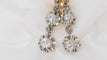 Boucles d'oreilles Boucles d'oreilles anciennes en or jaune et diamants 58 Facettes 30616