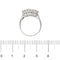 Bague Bague trilogie avec diamants 0,99 ct 58 Facettes 34018