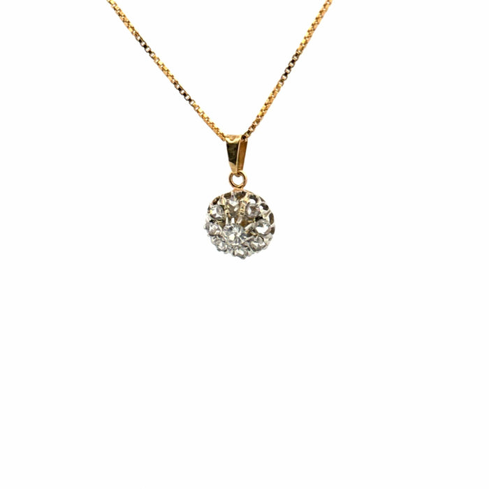 Pendentif Pendentif Or Jaune 18k & Diamants 58 Facettes 2A1PE-GS34765-3