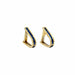 Cufflinks Pair of gold and sapphire cufflinks 58 Facettes REF23119-141