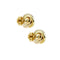Boucles d'oreilles Boucles d'oreilles trois ors avec perles 58 Facettes 35533