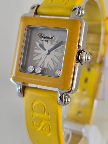 Montre Chopard - Montre Be Happy Sport Diamonds 58 Facettes