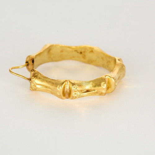 Anneaux d'oreilles en or jaune 58 Facettes SMA0115