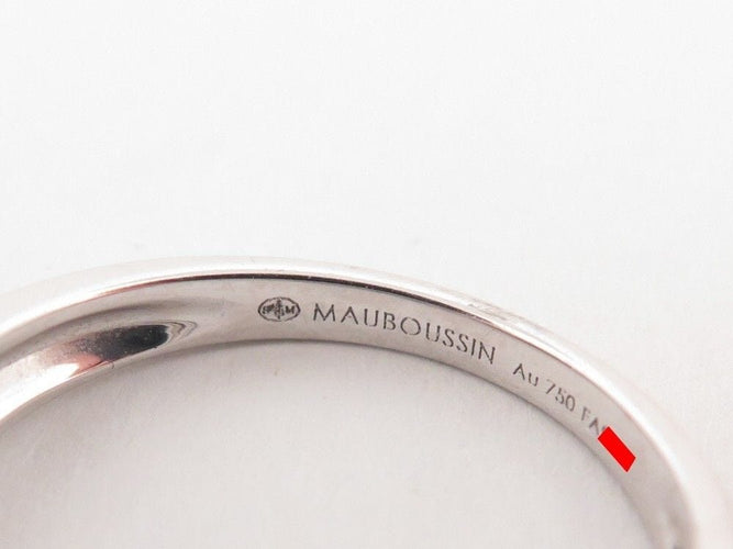 Bague 50 bague MAUBOUSSIN solitaire love bleu en or saphir 58 Facettes 259608