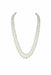 Collier Collier Double Rangs 124 Perles de culture, fermoir or et diamants 58 Facettes