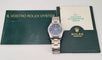 Montre ROLEX Date Cadran Bleu 58 Facettes 15210