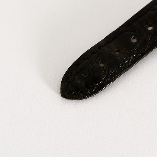 Montre CARTIER - Montre Modèle Colisée Must en argent plaqué or cadran noir chiffres romains 58 Facettes