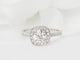 Bague 54 Bague solitaire en or blanc et diamants 0.68ct 58 Facettes 31790/32624