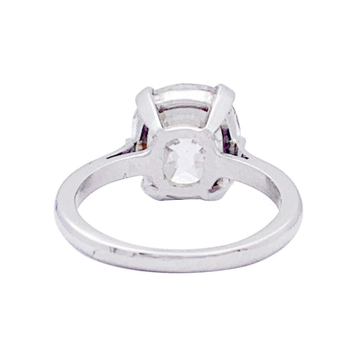 Bague 52 Solitaire Chaumet platine, diamant. 58 Facettes 33543