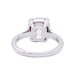 Ring 52 Chaumet Solitaire platinum, diamond. 58 Facettes 33543