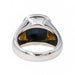 Bague 53 Hermès Bague Or blanc Lapis Lazuli 58 Facettes 3411142CN