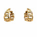 Boucles d'oreilles CARTIER - Boucles d'oreilles "Bergame" en or jaune et diamants 58 Facettes