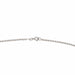 Collier Collier Pendentif Or blanc Saphir 58 Facettes 3263778CN