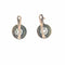 Boucles d'oreilles Boucles d'oreilles en argent et or jaune avec diamant taille ancienne européenne 58 Facettes