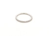 Bague 52 bague alliance HARRY WINSTON en diamant micropave platine 58 Facettes 263992