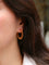 Boucles d'oreilles Créoles DINH VAN Cible or jaune 58 Facettes 1128.2