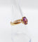 Bague 53.5 Bague cocktail art deco or jaune 18k ornée d'une améthyste 2,12 carats en sertis griffes 58 Facettes A04967